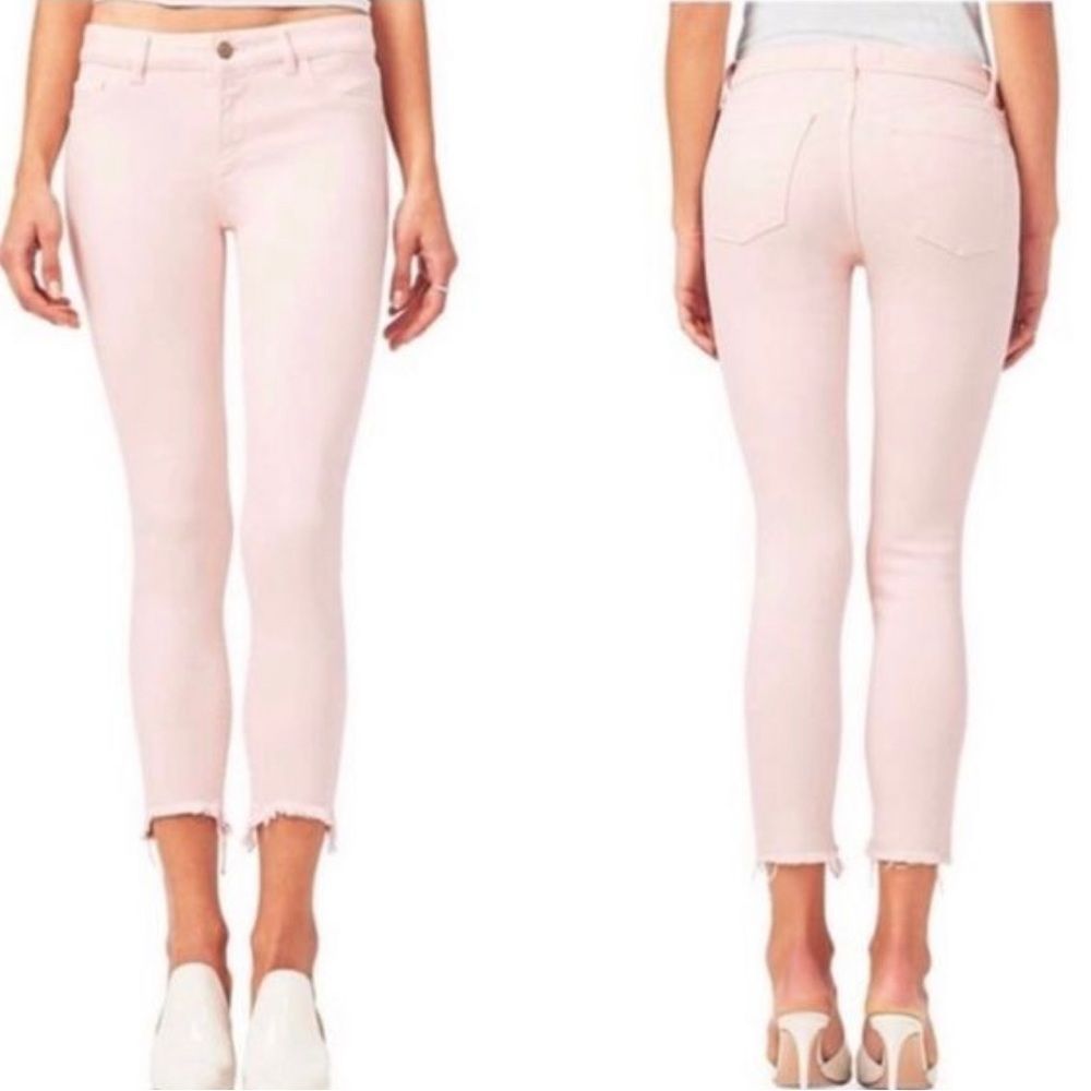 DL1961 Florence Instasculpt Cropped Blush Pink Jeans Women’s sz 30 NEW NO TAGS